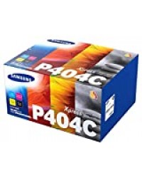 Samsung CLT-P404C (SU365A) Pack de 4 cartouches de toner noir/cyan/magenta/jaune, pour imprimantes SL-C430W, SL-C480W, SL-C480FW