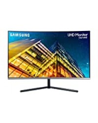 SAMSUNG U32R592C, Ecran PC Incurvé, UHD 4K, Dalle VA 32 ", Résolution 4K (3840 x 2160), 60 Hz, 4ms, AMD FreeSync, Noir