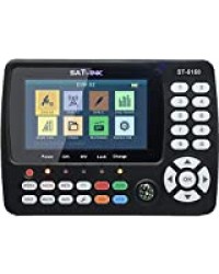 SATLINK ST-5150 DVB-S2 / C / T2 Combo Satellite TV Finder Meter MPEG-2 / MPEG-4 H.265 Prend en Charge QPSK, 8PSK, 16QAM, 64QAM, 256QAM avec Boussole