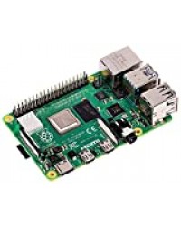 sb composants Raspberry Pi 4 Modèle B 2GB 2019 modèle ARM-Cortex-A72 4x 1,50GHz, WLAN-ac, Bluetooth 5, LAN, 4x USB, 2x Micro-HDMI Type C