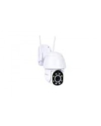 SCS Sentinel SVI0061 Camera rotative OutCam WiFi exterieure Surveillance 360 connectée wi-FI rotative-SVI0061, Blanc