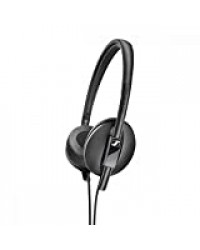 Sennheiser HD 100 Casque Supra-Auriculaire , Léger et Pliable - Noir