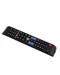 Sharplace TV Télécommande Remplacement pour Samsung TCL LED LCD TV Remote Control - tv fit samsung aa59-00581a