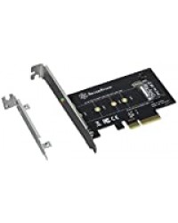 SilverStone SST-ECM21 - SuperSpeed Carte PCI-E Express x4 vers M.2 (NGFF)