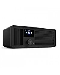 sky vision Dab 70 IR GB – Radio Internet stéréo Dab+ FM FM Wi-FI Compatible avec Port AUX et câble Radio numérique avec télécommande Noir