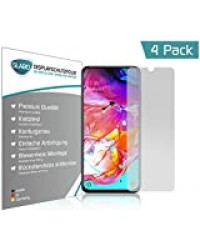 Slabo 4 x Film de Protection d'écran pour Samsung Galaxy A70 | A90 5G Protection écran Film No Reflexion Mat