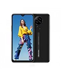 Smartphone Débloqué 4G, Blackview A80 Téléphone Portable Pas Cher (Écran Waterdrop 6.21 Pouces, Quad Caméra Arrière 13MP, Android 10 GO, 2Go+16Go-SD 128Go, Batterie 4200mAh) Telephone Face ID/GPS-Noir