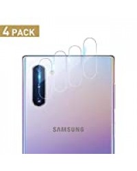 SNUNGPHIR [4 Pièces Verre Trempé Caméra Arrière Protecteur pour Samsung Note 10/Note 10 Plus, Caméra Lens Verre Trempé Protecteur D'écran, Caméra Protecteur D'écran Film, [Ultra Haute définition]