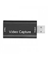 Socobeta Carte de Capture Carte de Capture vidéo USB 2.0 Hdmi HD Carte de Capture vidéo pour Ordinateur PC
