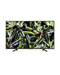 Sony KD43XG7096 Televiseur 43" 4K Ultra HD HDR LED Smart TV (Motionflow XR 400 Hz, 4K XReality PRO, TRILUMINOS, WiFi), noir