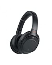 Sony WH-1000XM3 Casque Bluetooth à réduction de bruit sans fil avec micro pour appels téléphoniques, Alexa et Google Assistant intégrés, Noir