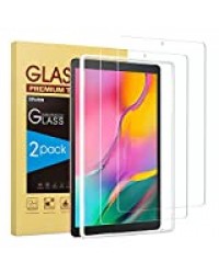 SPARIN Lot de 2 Verre Trempé Compatible avec Samsung Galaxy Tab A 10.1 2019, Film Protection Écran, Vitre Protecteuravec Outil D'alignement Facile, Haute Définition