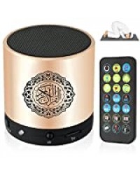 SQ200 télécommande Haut-Parleur Portable coran Haut-Parleur Lecteur MP3 8GB TF FM coran coran traducteur USB Rechargeable Haut-Parleur-Glod