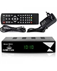 Strom 504 Décodeur TNT Full HD DVB-T2 - Compatible HEVC264 - (HDMI,Péritel, USB, Digital Plus) Noir