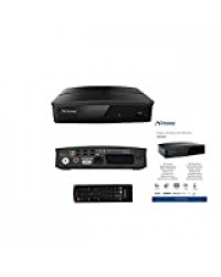 STRONG SRT8209 Décodeur TNT Full HD, Tuner DVB-T/DVB-T2, HEVC/H265, Flux RSS par ethernet, HDMI, Péritel, Enregistrement et Lecture par USB, Dolby Digital Plus, Noir