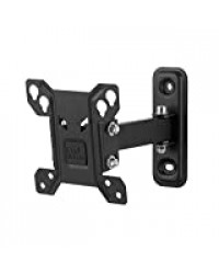 Support plat SMART de One For All, orientable à 90° et inclinable - Écrans de 13 à 27 pouces - Noir - WM2141