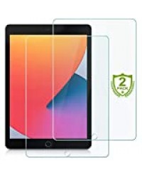 Svanee Protection d'Écran en Verre Trempé avec Apple iPad 8 2020 / iPad 10,2 2019 / iPad Air 3 2019, [Lot de 2] [Dureté 9H] [Résistant aux Rayures] protecteur d'écran avec iPad 7e génération