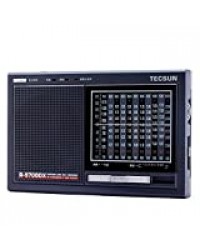 TECSUN R-9700DX FM Stereo/MW/SW 1-10 High Sensitivity Full Band Radio Receiver with Built-in Speaker Dual Conversation Receiver (EU)