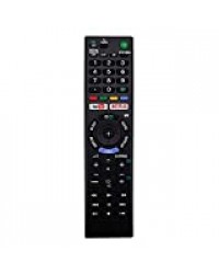 Télécommande Universelle de Rechange pour Tout TV Sony Bravia,Compatible avec Les téléviseurs Sony LED/LCD et 3D TV,avec Touche Youtube Netflix