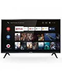 Téléviseur LED Full HD 100 cm TCL 40ES563 - TV LED Full HD 40 pouces - TV connecté / Smart TV - Netflix - Android TV - Tuner TNT terrestre / satellite - Prise casque - Son 2 x 8 W