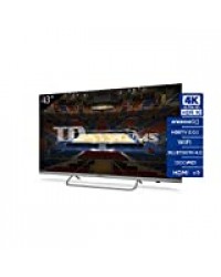 Téléviseurs Smart TV 43 pouces 4K Android 9.0 et HBBTV, 1300 PCI Hz UHD HDR, 3X HDMI, 2X USB. DVB-T2/C/S2, Mode Hotel - Téléviseurs TD Systems K43DLX11US