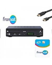 Terminal RÉCEPTEUR Satellite EUTELSAT Triax THR7610 FRANSAT+HDMI+ Carte FRANSAT