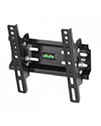 Thomson Support mural TV WAB646, (VESA jusqu'à 200x200, Inclinable, pour une diagonale d´écran de 25 à 117 cm (de 10" à 46")) Noir