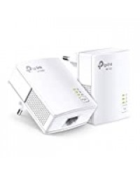 TP-Link TL-PA7017 KIT CPL 1000 Mbps, 1 Port Ethernet Gigabit, Pack de 2 CPL - Solution idéale pour profiter du Service Multi-TV à la Maison