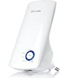 TP-Link TL-WA850RE(DE) Répéteur Wi-Fi 300 Mbit/s, port LAN, Tether app, calendrier, 802.11b/g/n, signal Jauge de force) Antennes internes 300 Mbit/s Weiß