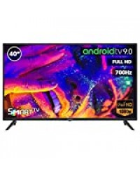 TV LED INFINITON 40" INTV-40MA690 Full HD 700HZ - Smart TV - Android 9.0 - Lecteur et enregistreur USB - HDMI - Mode hôtel