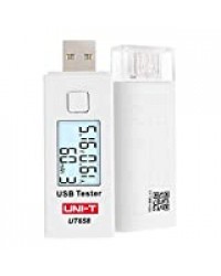 UNI-T Testeur USB UT658, DC 5,1 A 30 V A, testeur de tension USB, test de vitesse de chargeurs, câbles, capacité de banques d'alimentation