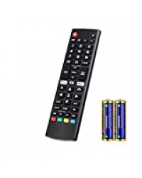 universelle Télécommande pour LG Smart TV LCD LED 3D HDTV AKB75095308 AKB73715601 AKB74915324 Compatible avec toutes les télécommandes pour LG