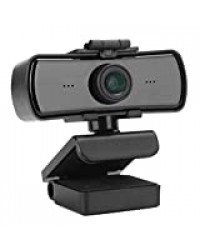 VBESTLIFE Webcam à Rotation Haute définition 2040x1080P avec Microphone, Webcam pour Ordinateur, pour Appel vidéo, vidéoconférence, Cours en Ligne, éducation, Jeux, Chat vidéo