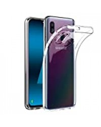 VGUARD Coque pour Samsung Galaxy A40, [Ultra Transparente Silicone en Gel TPU Souple] Housse Etui Coque de Protection avec Absorption de Choc et Anti-Scratch pour Samsung Galaxy A40