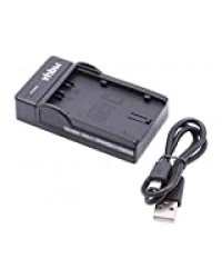 vhbw Chargeur USB câble pour caméra Batterie Grundig BP-10, BP-8, BP-9.