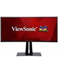 ViewSonic VP3881 Moniteur IPS 38" WQHD+ 3840x1600 Pixels, 7ms, HDMI, DP, USB Type-C, Haut-parleurs, Incurvé, Noir