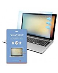 VistaProtect – Filtre Anti-Lumière Bleu Premium pour Écran d’Ordinateur Portable PC, Amovible (17.3" Pouces)