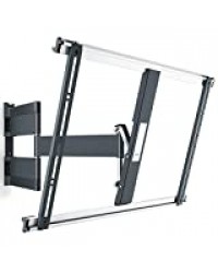 Vogel's THIN 545 Support mural TV orientable pour écrans 40-65 Pouces (102-165 cm) | Orientable jusqu'à 180º | Inclinable jusqu'à 20º | Poids max. 25 kg et jusqu'à VESA 600x400 | Noir