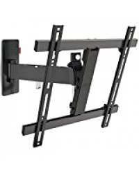 Vogel's WALL 3225 Support mural TV orientable pour écrans 32-55 Pouces (81-140 cm) | Orientable jusqu'à 120º | Inclinable jusqu'à 20º | Poids max. 20 kg et jusqu'à VESA 400x400