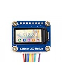 Waveshare 0.96inch LCD Display Module IPS Screen 160x80 HD Resolution SPI Interface RGB 65K Color