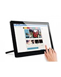 Waveshare 13.3inch HDMI LCD (H) (with Case) IPS 1920x1080 Resolution Capacitive Touch Screen with Toughened Glass Cover Supports Raspberry Pi Windows BB Black Raspbian Ubuntu