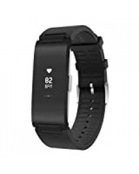 Withings Pulse HR, Bracelet Connecté d'Activité et Suivi du Rythme Cardiaque Mixte Adulte, Black, 18 mm