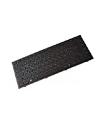 X-Comp Clavier allemand avec cadre et rétroéclairage pour Sony Vaio VPC-S VPC-S11 PCG-51211L PCG-511L PCG-51513L Serie Noir