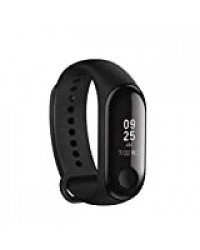 Xiaomi mi Band 3 Smart Bracelet de Fitness avec cardiofréquencemètre et Alarme étanche 5ATM OLED Tactile prévisions météorologiques 3