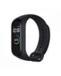 Xiaomi MiBand Bracelet 4 (Global Version) Fitness Tracker 0,95" Écran Couleur AMOLED, Mixte, Noir Petite Taille