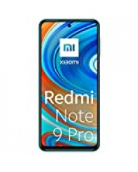 Xiaomi Redmi Note 9 Pro Smartphone 6GB RAM 128GB ROM 6.67" DotDisplay 64MP AI Quad Caméra 5020mAh (typ)* NFC Blanc [Version Globale], Glacier White