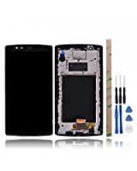 YHX-OU Écran LCD + Ensemble de numériseur tactile +cadre remplacement d'écran cassé pour LG G4 H810 H811 H815 VS986 LS991 F500L (Noir)