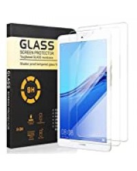 Yoedge 2 Films de Protection écran en Verre Trempé pour Huawei Mediapad M5 Lite 8 Protection d'écran Haute Définition Dureté 9H, Haute Sensible, Sans Bulles, Easy-Install Anti Rayures Screen Protector