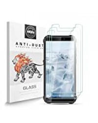 Zidwzidwei Verre Trempé Protecteur D'écran pour Oukitel WP5 [3 pièces], Dureté 9H, Haute Définition sans Bulle, Résistant à la Rayure Film Protecteur pour Oukitel WP5