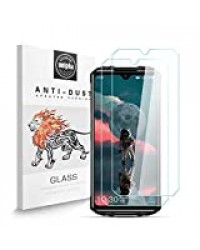 Zidwzidwei Verre Trempé Protecteur D'écran pour Oukitel WP8 Pro [2 pièces], Dureté 9H, 2.5D Haute Définition, sans Bulle, Résistant à la Rayure Film Protecteur pour Oukitel WP8 Pro